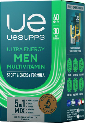 Витаминно-минеральный комплекс UESUPPS Ultra Energy Men Multivitamin Formula (60 таблеток)