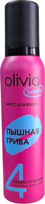 Мусс для укладки волос Olivia Trends Пышная грива 4 степень фиксации (150мл)
