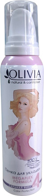 Пенка для укладки волос Olivia с экстрактом родиолы розовой сильной фиксации (150мл)