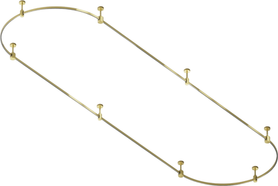 Потолочная база для трекового светильника Maytoni Short TFC-Flar-S01-BS