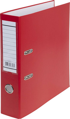 Папка-регистратор Hatber 70ПР4_00015 (красный)