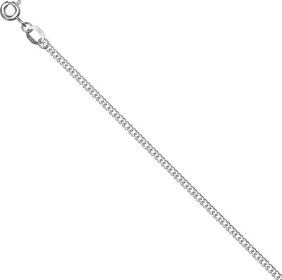 Цепочка из белого золота 7 КАРАТ ПЦ076Г-03012 (40см)