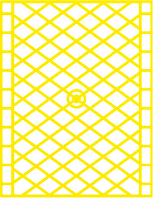 Решетка для мойки БЗПИ 350x270мм / 23с91-3567