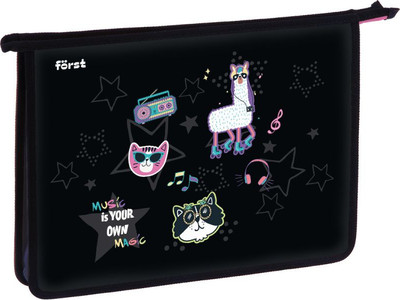 Папка для тетрадей Forst Disco Lama / FT-PP-A40509