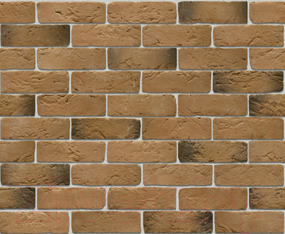 Декоративный камень гипсовый Stone Mill Кирпич Шамотный ПГД-1-Л 0304 (коричневый)