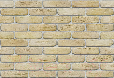 Декоративный камень гипсовый Stone Mill Кирпич Лофтбрик ПГД-1-Л 1102 (бежевый)
