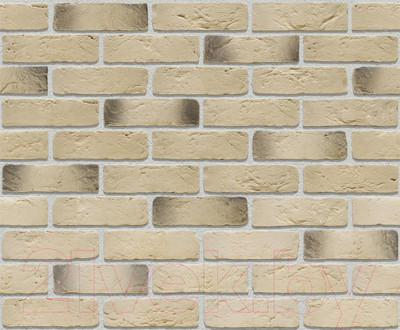 Декоративный камень гипсовый Stone Mill Кирпич Шамотный ПГД-1-Л 0302 (бежевый)