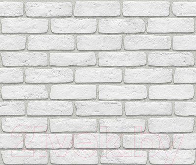 Декоративный камень гипсовый Stone Mill Кирпич Старый ПГД-1-Л 0600 (белый)