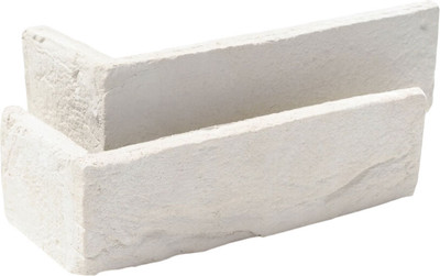 Декоративный камень гипсовый Stone Mill Кирпич Турин угловой элемент ПГД-1-Л У800