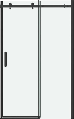 Душевая дверь Grossman Classic 100.K33.04.140.21.00 140х195 (черный матовый/стекло прозрачное)