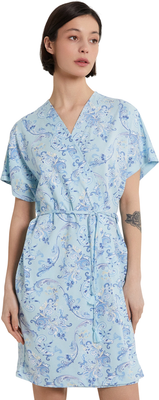 Халат Mark Formelle 552259/1 (р.164/170-88-94, узоры на голубом)