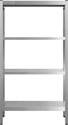 Стеллаж металлический Luxstahl Кухонный СУ-1800х1000х540-4 / мко1128