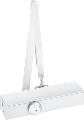 Доводчик с рычагом Notedo DC-050-150 DA+BC Pro (белый)