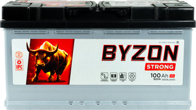 Автомобильный аккумулятор BYZON 920A R+ 100А/ч