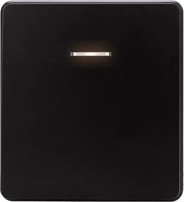 Выключатель Kranz Round KR-78-0716-3 (оникс)