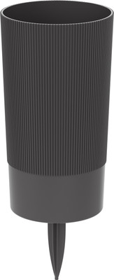 Ваза садовая Альтернатива Версаль с колышком М8935 (графит)