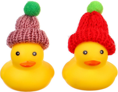 Набор игрушек для ванной Крошка Я Уточки в шапке / 10095803 (2шт)