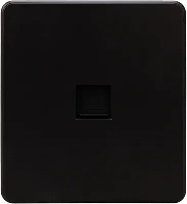Розетка Kranz Round KR-78-0724-3 (оникс)