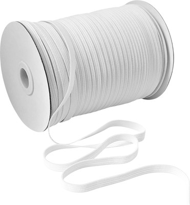 Резинка для шитья Sentex Вязаная 8мм РВ (5м, белый)