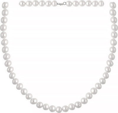 Колье из серебра Славiя БС-Ж (50см, с жемчугом)