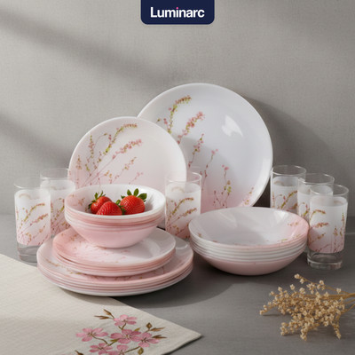 Набор столовой посуды Luminarc Simple Trompette Rose V9724 (30пр)