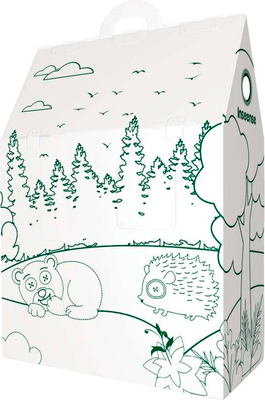 Детский игровой домик Inseense Лесная сказка / 1429 (450х230х420мм)