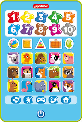 Развивающая игрушка Азбукварик Музыкальные первые знания / 3363