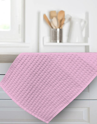 Полотенце Бояртекс Вафельное с петелькой 40х60 (розовый)