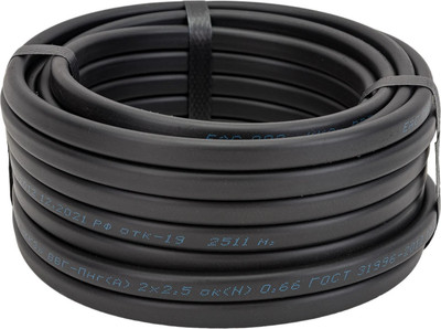 Кабель силовой Rexant ВВГ-Пнг(А) / 01-8202-10 (10м)