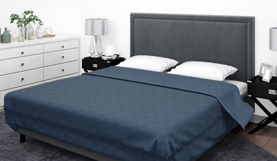 Покрывало Бояртекс Ультрастеп гл/кр. №19-4118 (200x210, верх/низ темный деним)