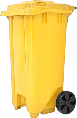 Контейнер для мусора Термопласт GTIN-13 (120л, желтый)