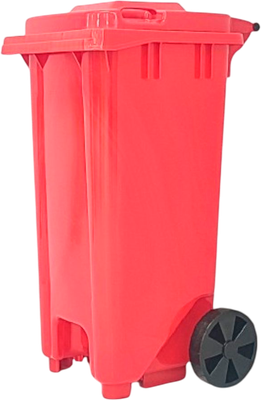 Контейнер для мусора Термопласт GTIN-13 (120л, красный)