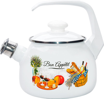 Чайник со свистком Лысьвенские эмали Пикник 2711АП/4