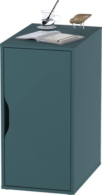 Тумба Mio Tesoro Ингар DV (серый/бирюзовый)