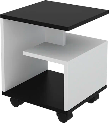 Журнальный столик МДК Алюра ЖС4ЧБР 39x39x40