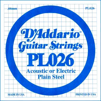 Струна для электрогитары D'Addario PL026