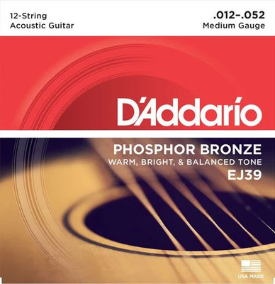 Струны для акустической гитары D'Addario EJ-39