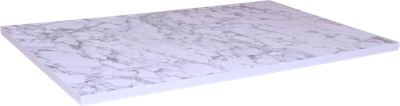 Столешница СВД Юнио 120х75.П.П15 (мрамор каррара)