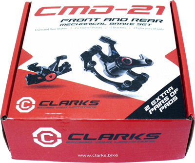 Тормоз для велосипеда Clarks CMD-21 Front&Rear / 3-448