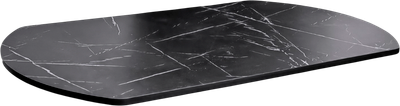 Столешница СВД Юнио 100х60.Э.П20 (мрамор неро маркина)