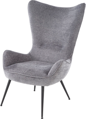 Кресло мягкое Halmar Jukon (серый)