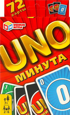 Настольная игра Умные игры UNO-минута / 4660254404984
