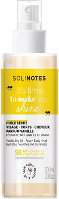 Масло для тела Solinotes Vanilla Сухое для лица, тела и волос (100мл)