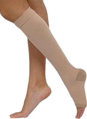Чулок компрессионный Центр Компресс До колена 1 кл.к. (р.1, кремовый)