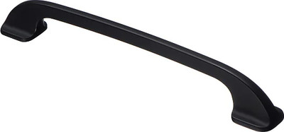 Ручка для мебели Kerron S-2470-160 BL (черный матовый)