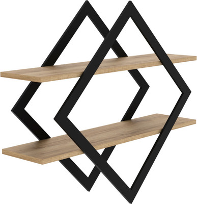 Полка Макс Стайл ПнР-500-2 навесная (дуб кантри золотой)