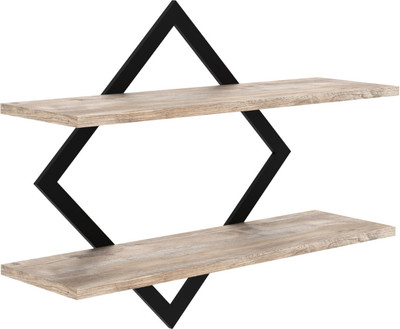 Полка Макс Стайл ПнР-400-2-1 навесная (дуб юкон)