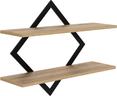 Полка Макс Стайл ПнР-400-2-1 навесная (дуб кантри золотой)