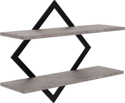 Полка Макс Стайл ПнР-400-2-1 навесная (оникс)