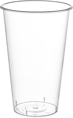 Набор одноразовых стаканов Паксервис Bubble Tea 500мл d90мм / 288849 (50шт, матовый)